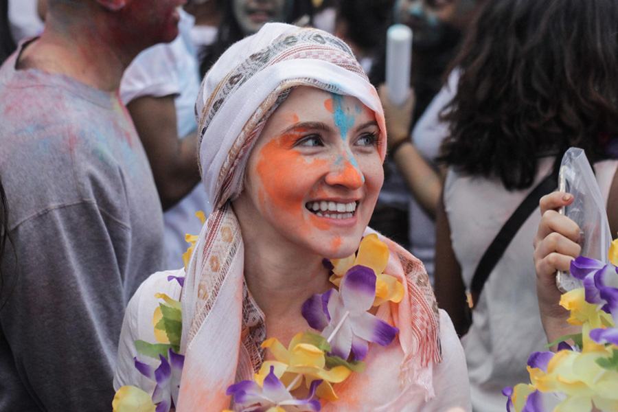 Holi festival adds colour to Big Apple