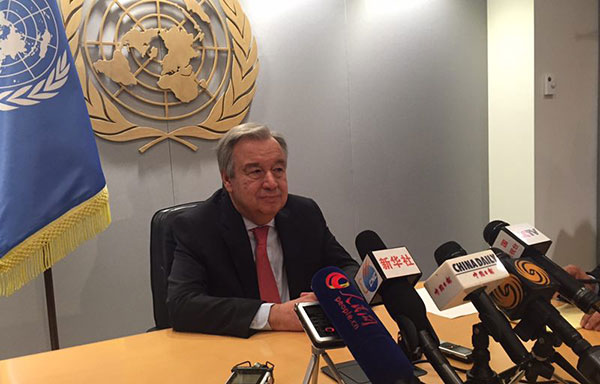 Secretary-General sees key Belt & Road role in Agenda 2030