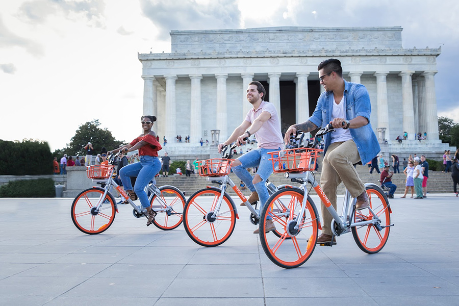 China's bike-sharing company Mobike pedals to Washington