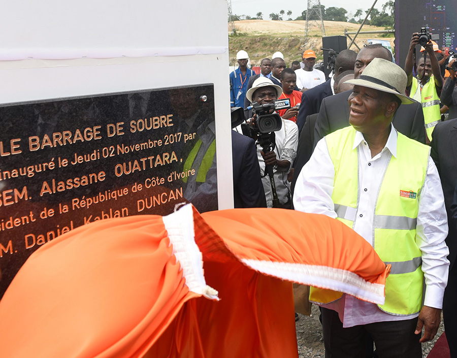 Cote d'Ivoire inaugurates Chinese-built biggest hydropower dam